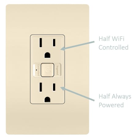 A large image of the Legrand WWRR15CCV2 Alternate View