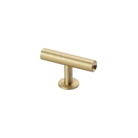 A large image of the Lews Hardware 34-2RB Brushed Brass