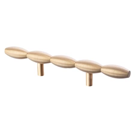 A large image of the Lews Hardware 712-3BR Brushed Brass