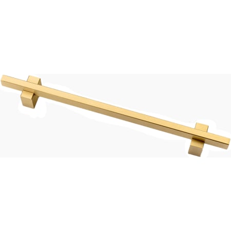 A large image of the Lews Hardware 8-6TT Brushed Brass
