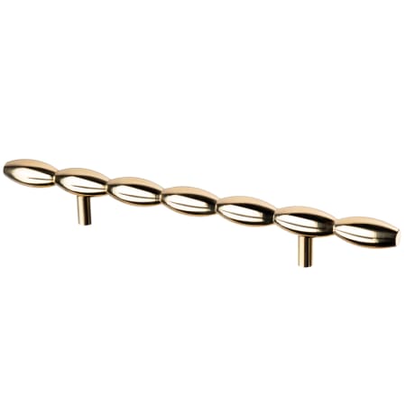A large image of the Lews Hardware 1012-6BR Polished Brass