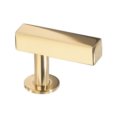 A large image of the Lews Hardware 34-134SB Polished Brass