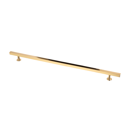A large image of the Lews Hardware 18-12SB Polished Brass