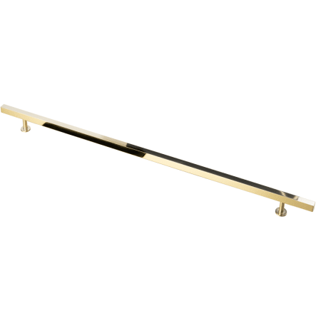 A large image of the Lews Hardware 24-16SB Polished Brass