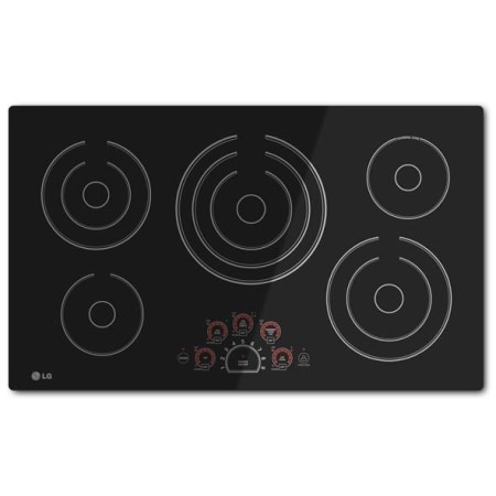 A large image of the LG LCE3610 Black