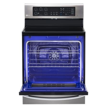 LG LRE3061BD: 6.3 cu. ft. Electric Single Oven Range with EasyClean®