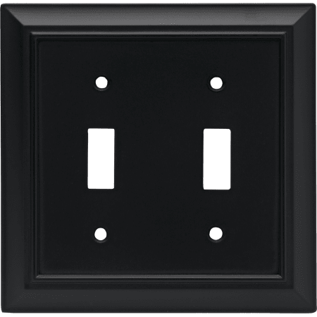 A large image of the Liberty Hardware 64217 Matte Black