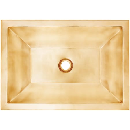 A large image of the Linkasink BLD106-2 Satin Unlacquered Brass
