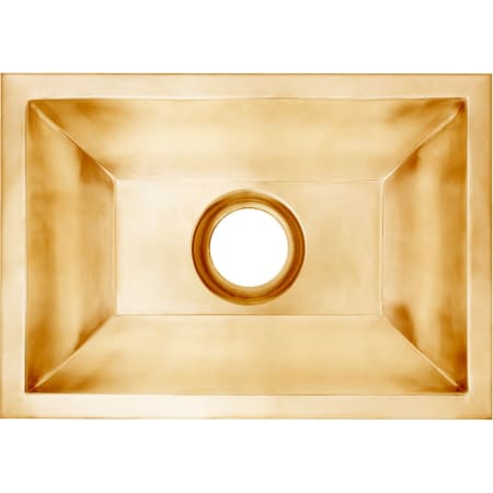 A large image of the Linkasink BLD106-3.5 Satin Unlacquered Brass