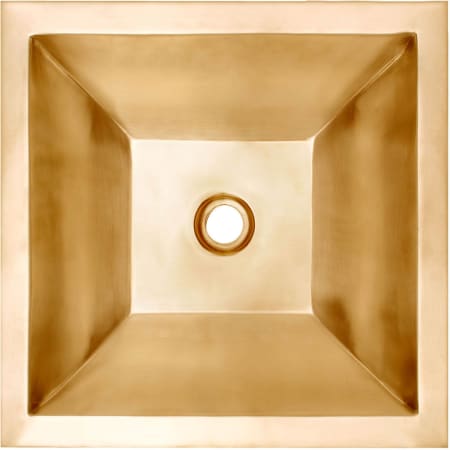 A large image of the Linkasink BLD112-2 Satin Unlacquered Brass