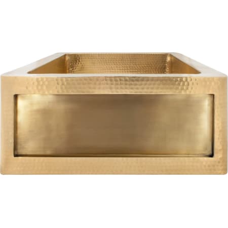 A large image of the Linkasink C074-1.5 Satin Unlacquered Brass