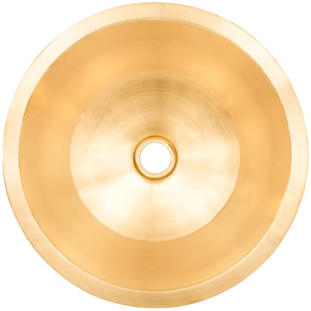 A large image of the Linkasink CS018 Satin Unlacquered Brass