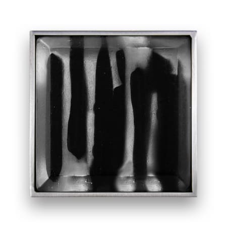 A large image of the Linkasink VH006-06 Polished Nickel with Black Tiger Prism Glass