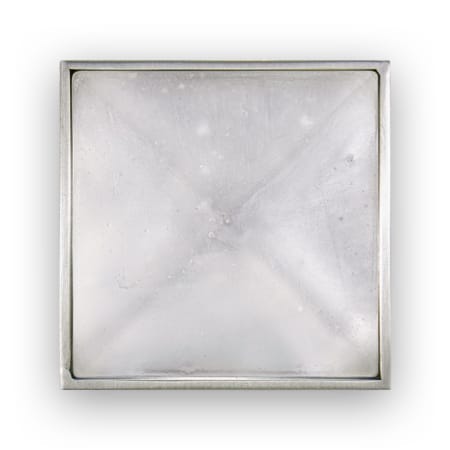 A large image of the Linkasink VH006 Satin Nickel with Eglomise Prism Glass