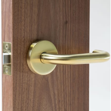 A large image of the Linnea LL1R68-PA Satin Brass