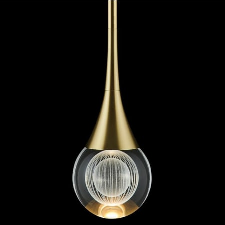 A large image of the Lite Source LS-19182 Brushed Brass