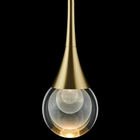 A large image of the Lite Source LS-19183 Brushed Brass