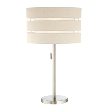 A large image of the Lite Source LS-23037 Brushed Nickel
