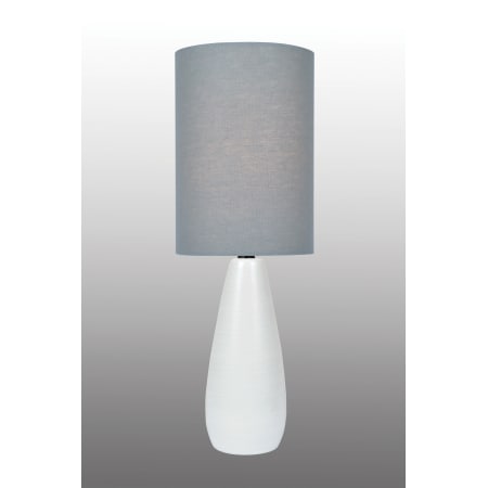 A large image of the Lite Source LS-23998 Brushed White / Grey