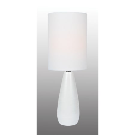 A large image of the Lite Source LS-23998 Brushed White / White