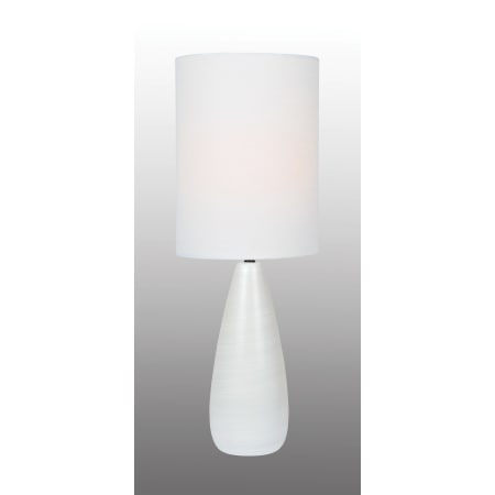 A large image of the Lite Source LS-23999 Brushed White / White