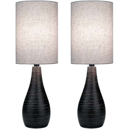 A large image of the Lite Source LS-2997/2PK Brushed Dark Bronze
