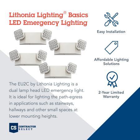 A large image of the Lithonia Lighting EU2C CP4 Alternate Image
