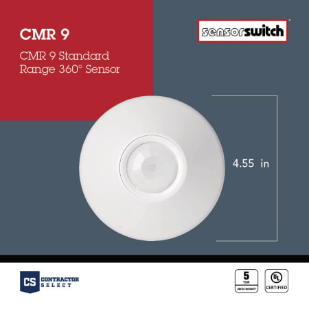 A large image of the Lithonia Lighting CMR 9 Infographic