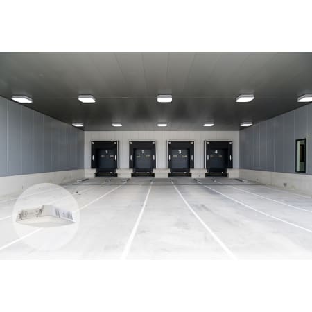 A large image of the Lithonia Lighting CNY LED ALO SWW2 UVOLT PE PIR M2 Alternate Image