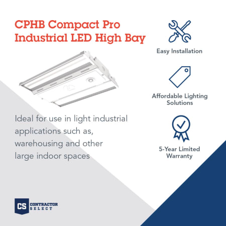 A large image of the Lithonia Lighting CPHB 12LM MVOLT Infographic