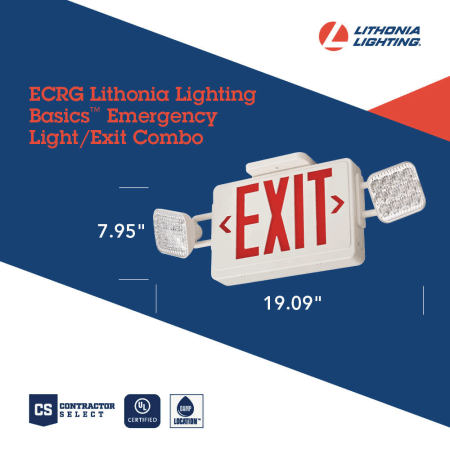 A large image of the Lithonia Lighting ECRG HO SQ Alternate Image