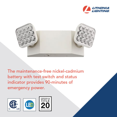 A large image of the Lithonia Lighting EU2C M6 Infographic