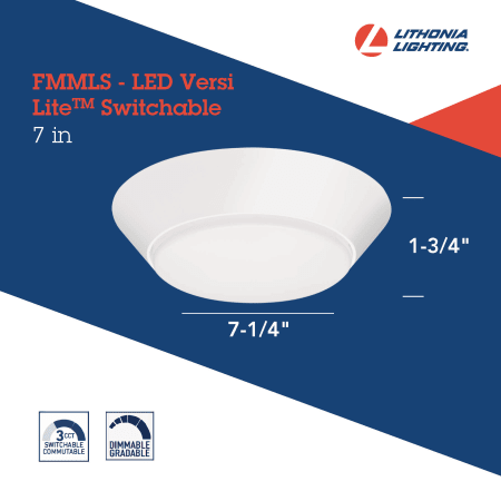 A large image of the Lithonia Lighting FMMLS 7 SWW2 M6 Alternate Image