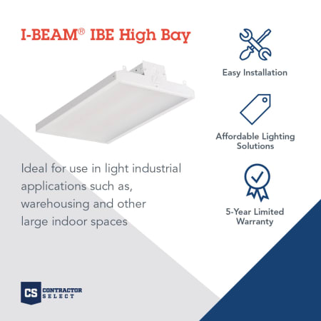 A large image of the Lithonia Lighting IBE 12LM MVOLT Infographic