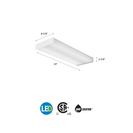 A large image of the Lithonia Lighting SBL2 LP840 Lithonia Lighting SBL2 LP840