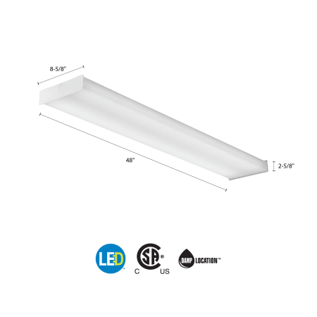 A large image of the Lithonia Lighting SBL4 LP835 Lithonia Lighting SBL4 LP835