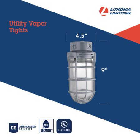 A large image of the Lithonia Lighting VC150I M12 Infographic