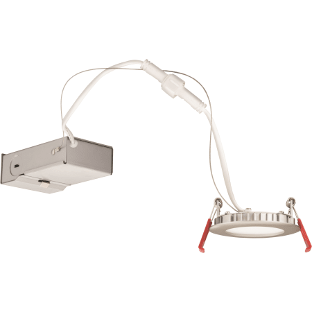 Lithonia Lighting Wf3 Led 30k Bn M6 Brushed Nickel Wafer Ultra Thin Lithonia Lighting Wf3 Led 30k M6