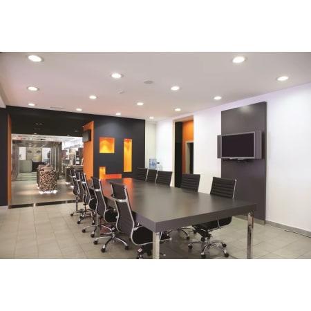 A large image of the Lithonia Lighting WF6 SQ B LED 27K M6 Lithonia Lighting WF6 SQ B LED 27K M6