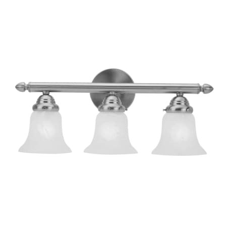 A large image of the Livex Lighting 1063P Brushed Nickel