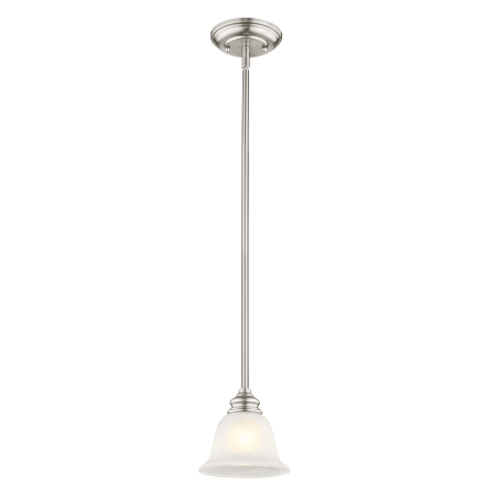 A large image of the Livex Lighting 1340 Brushed Nickel