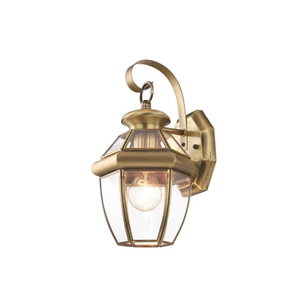 A large image of the Livex Lighting 2051 Antique Brass