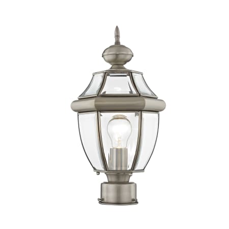 A large image of the Livex Lighting 2153 Brushed Nickel
