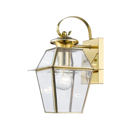 A large image of the Livex Lighting 2181 Polished Brass