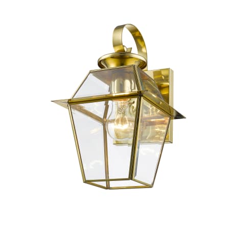 A large image of the Livex Lighting 2181 Polished Brass Gallery Image 2