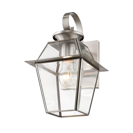 A large image of the Livex Lighting 2181 Brushed Nickel Gallery Image 2