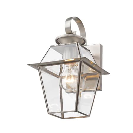 A large image of the Livex Lighting 2181 Brushed Nickel Gallery Image 3