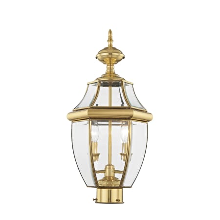 A large image of the Livex Lighting 2254 Polished Brass