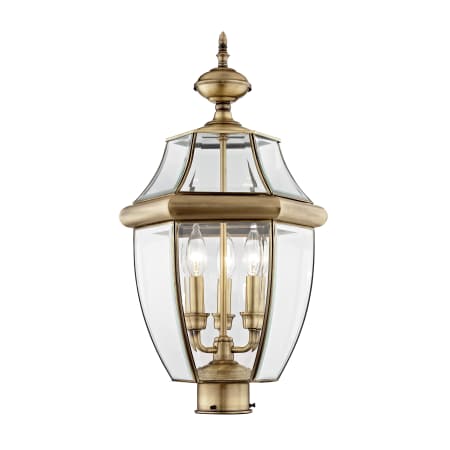 A large image of the Livex Lighting 2354 Antique Brass