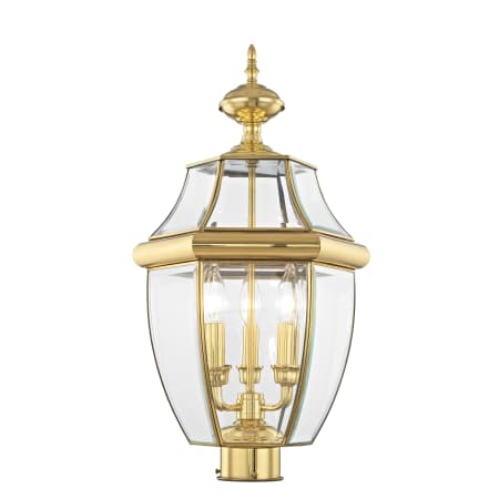 A large image of the Livex Lighting 2354 Polished Brass